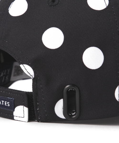 PEARLY GATES（パーリーゲイツ）の「【PEARLY GATES】ランダムドット柄キャップ (UNISEX)（キャップ・レディース・ダークブルー・FREE）」の8枚目の写真