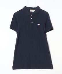 MAISON KITSUNE メゾンキツネ ポロシャツ XS 紺 【古着】【中古】【送料無料】 中古・古着通販】maison kitsune (メゾンキツネ) フォックスポロシャツ