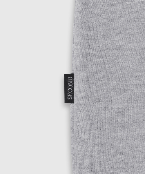 LEMAIN SECOND（リメインセカンド）の「2WAY OVERFIT SWEAT HOOD ZIP-UP [GRAY] - FLEECE ver（パーカー・レディース・その他・X-LARGE/MEDIUM/LARGE）」の4枚目の写真