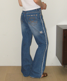 Double Waist Boots Cut Denim（デニムパンツ）｜SCULPTOR（スカルプ