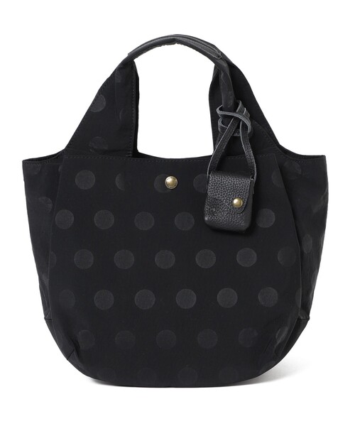 Ray BEAMS(レイビームス)の「toleur / ナイロン Dot トートバッグ(トートバッグ・レディース・ナチュラル/ブラック・ONE SIZE)」の1枚目の写真