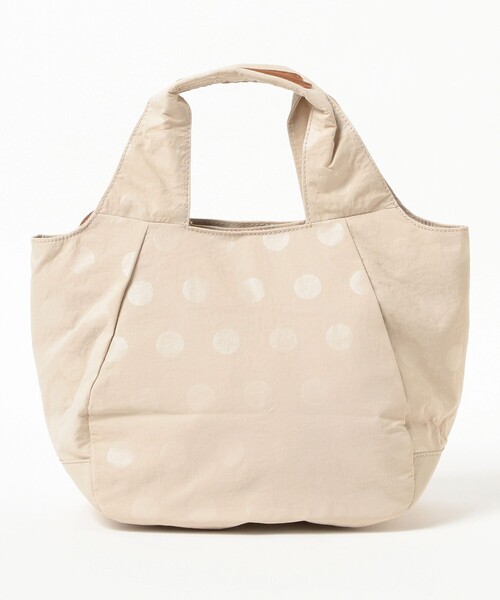 Ray BEAMS(レイビームス)の「toleur / ナイロン Dot トートバッグ(トートバッグ・レディース・ナチュラル/ブラック・ONE SIZE)」の6枚目の写真