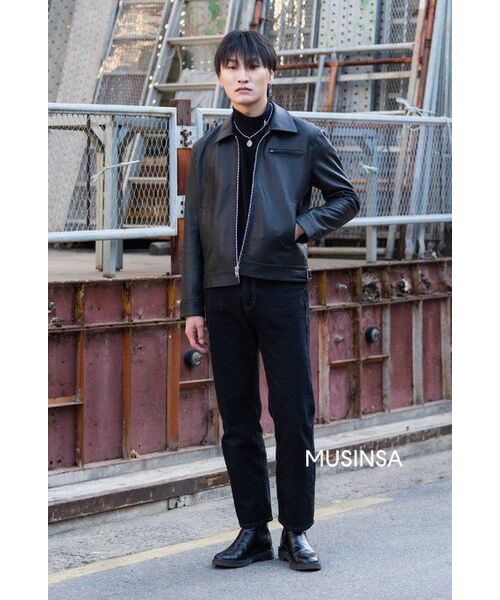 【DOFFJASON】牛革 シングルライダースジャケット Sサイズ 未使用 牛革シングルジャケット（ライダースジャケット）｜DOFFJASON（ドフ