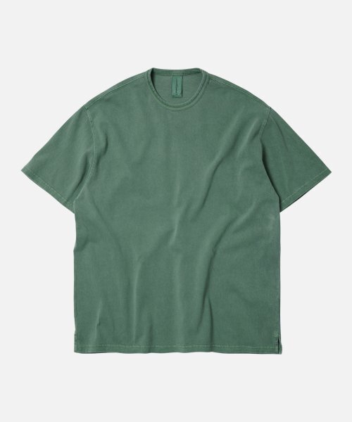 FRIZMWORKS(フリズムワークス)の「OG PIGMENT DYEING HALF TEE_GREEN(Tシャツ/カットソー・メンズ・その他・SMALL/MEDIUM/LARGE/X-LARGE)」の1枚目の写真
