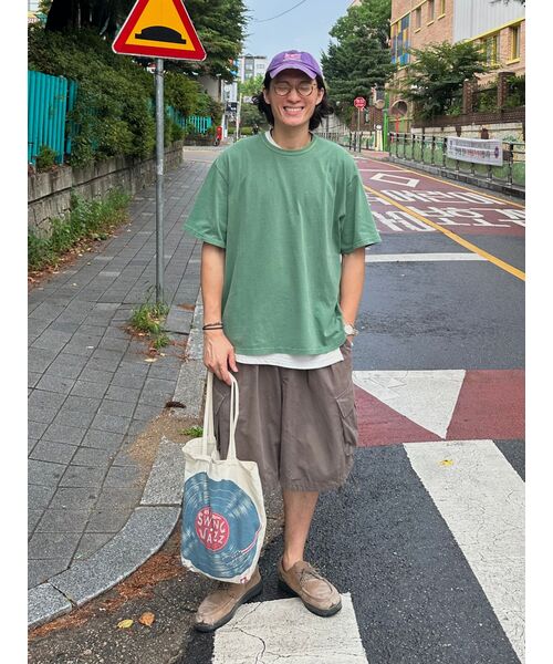 FRIZMWORKS(フリズムワークス)の「OG PIGMENT DYEING HALF TEE_GREEN(Tシャツ/カットソー・メンズ・その他・SMALL/MEDIUM/LARGE/X-LARGE)」の3枚目の写真