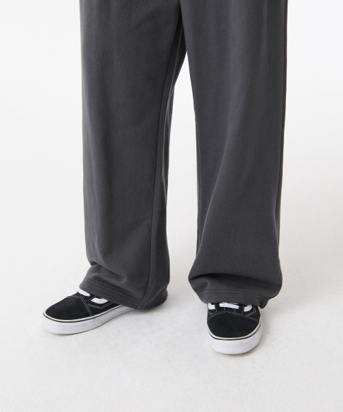 MUSINSA STANDARD（ムシンサスタンダード）の「ワイドバリアブルラウンジスウェットパンツ[ダークグレー]（スウェットパンツ・メンズ・その他・SMALL/MEDIUM/LARGE/X-LARGE/XX-LARGE）」の6枚目の写真