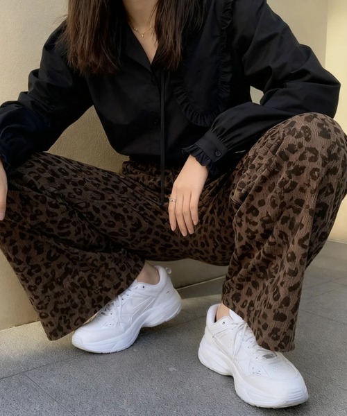 meJane（ミージェーン）の「レオパード柄 ワイドパンツ（その他パンツ・レディース・レオパード・S/M/L）」の7枚目の写真