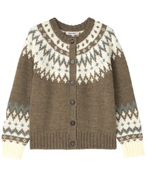 TOKYO SHIRTS | 【Pitta Re:)】 求心 ジャカード カーディガン(カーディガン/ボレロ)