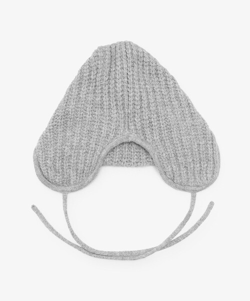 Afternoon Tea(アフタヌーンティー)の「ニットフライトハット(ハット・レディース・レッド/グレー・ONE SIZE)」の6枚目の写真