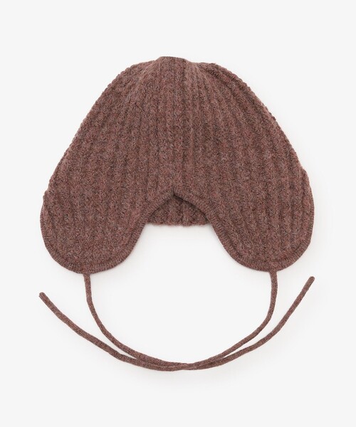 Afternoon Tea(アフタヌーンティー)の「ニットフライトハット(ハット・レディース・レッド/グレー・ONE SIZE)」の10枚目の写真