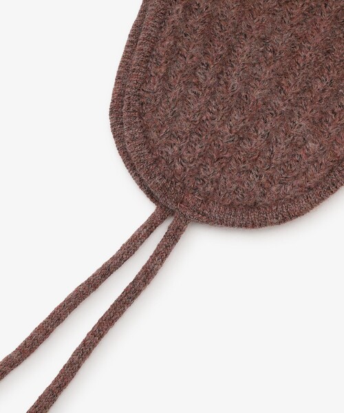 Afternoon Tea(アフタヌーンティー)の「ニットフライトハット(ハット・レディース・レッド/グレー・ONE SIZE)」の12枚目の写真