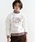 COVERNAT�i�J�o�[�i�b�g�j�́uWOMAN CLOVER GRAPHIC SWEATSHIRT�i�X�E�F�b�g�j�v�b�I�t�z���C�g
