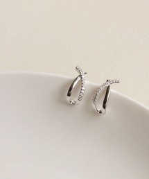 【WEB限定】silver925 クロスピアス