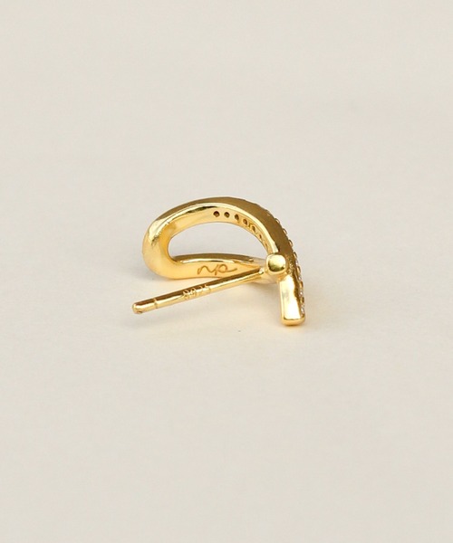 【NOIR DE POUPEE】K10 アラシ×ツヤ ゴールドクロス ピアス NOIR DE POUPEE】K10 アラシ×ツヤ ゴールドクロス ピアス 楽天市場