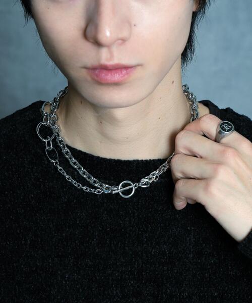 WEGO(ウィゴー)の「WEGO/コンビネーションチェーンチョーカー(チョーカー・メンズ・その他1/その他2/その他3・FREE)」の14枚目の写真
