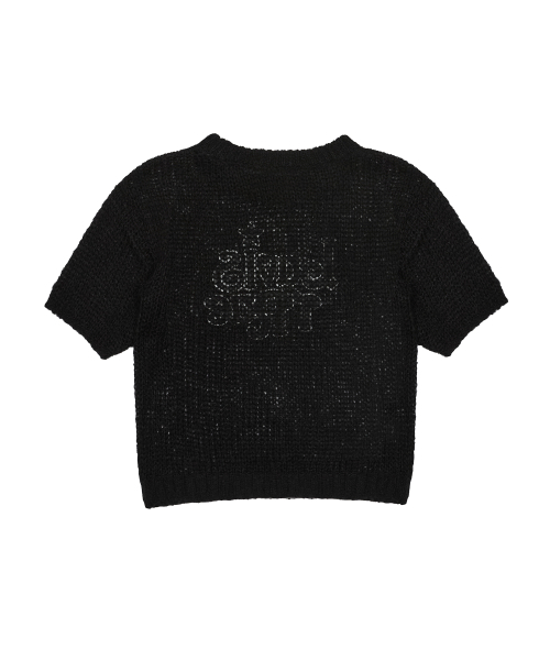 LUVISTRUE(ラヴイズトゥルー)の「IM STAR PATCH KNIT(BLACK)(ニット/セーター・レディース・その他・FREE)」の3枚目の写真