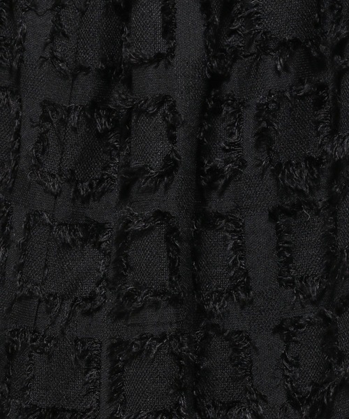 studio CLIP（スタディオクリップ）の「《ウタオ》カットジャカードパンツ（その他パンツ・レディース・ブラック/サンドグレー・FREE）」の22枚目の写真