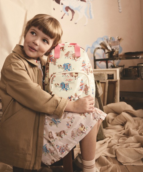 Cath Kidston(キャスキッドソン)の「キッズ ミディアム バックパック Seaside Donkeys(バックパック/リュック・キッズ・その他・FREE)」の2枚目の写真