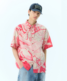 CRITIC x INSECT BOY GRAPHIC SHIRT RED