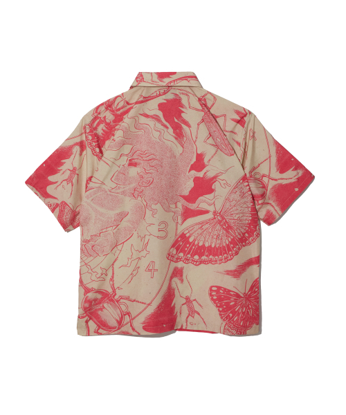 CRITIC（クリティック）の「CRITIC x INSECT BOY GRAPHIC SHIRT RED（シャツ/ブラウス・メンズ・その他・MEDIUM/LARGE/X-LARGE）」の3枚目の写真