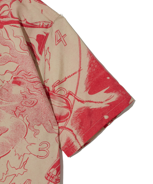 CRITIC（クリティック）の「CRITIC x INSECT BOY GRAPHIC SHIRT RED（シャツ/ブラウス・メンズ・その他・MEDIUM/LARGE/X-LARGE）」の5枚目の写真