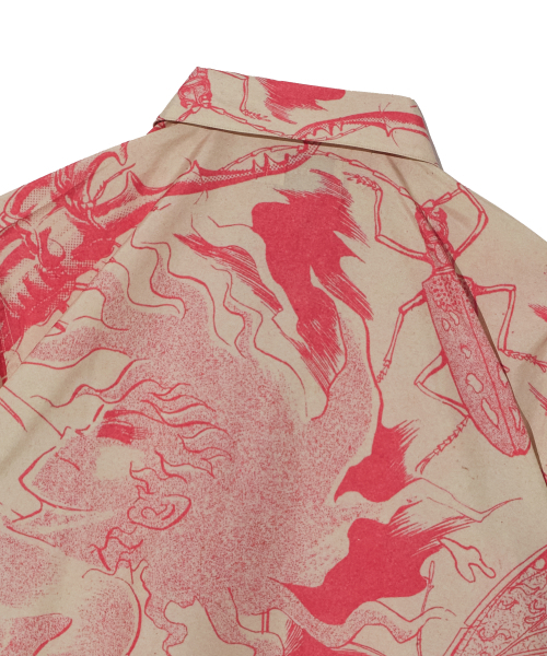 CRITIC（クリティック）の「CRITIC x INSECT BOY GRAPHIC SHIRT RED（シャツ/ブラウス・メンズ・その他・MEDIUM/LARGE/X-LARGE）」の7枚目の写真