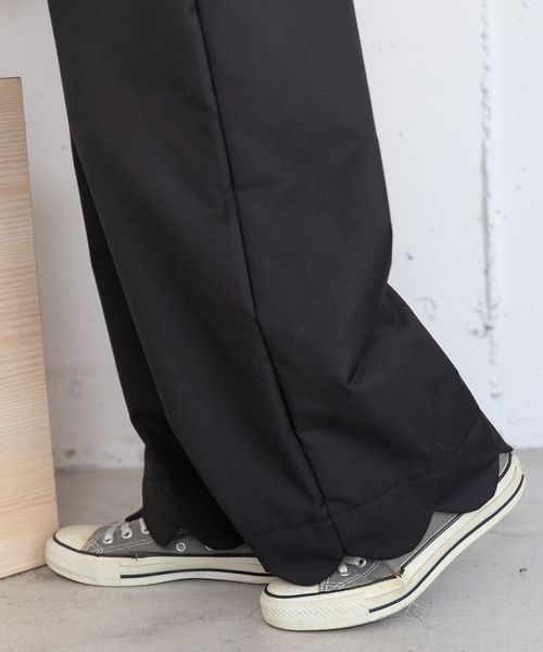 POU DOU DOU（プードゥドゥ）の「裾スカラップパンツ（その他パンツ・レディース・ブラック/グレー/ネイビー・M）」の4枚目の写真