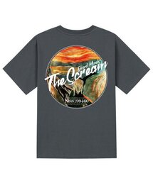 KTG0070 ムンク 半袖Tシャツ - グレー