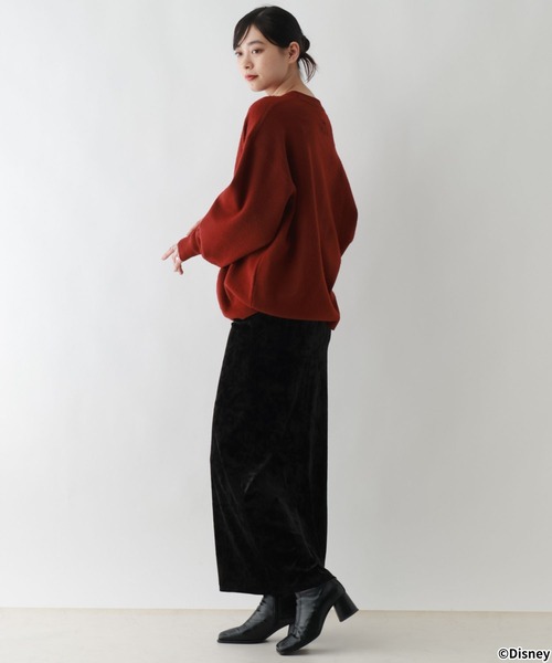 Disney(ディズニー)の「【FANTASIA/ファンタジア】モチーフシルエットニット(ニット/セーター・メンズ・オフホワイト/ブラック/ワインレッド・LARGE/MEDIUM)」の10枚目の写真