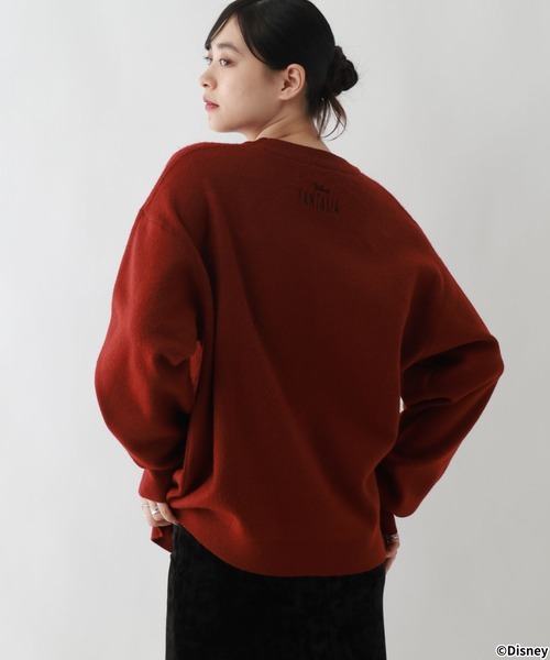 Disney(ディズニー)の「【FANTASIA/ファンタジア】モチーフシルエットニット(ニット/セーター・メンズ・オフホワイト/ブラック/ワインレッド・LARGE/MEDIUM)」の11枚目の写真