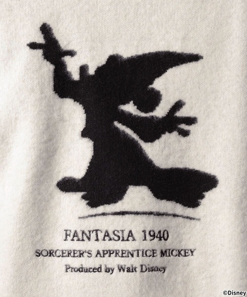 Disney(ディズニー)の「【FANTASIA/ファンタジア】モチーフシルエットニット(ニット/セーター・メンズ・オフホワイト/ブラック/ワインレッド・LARGE/MEDIUM)」の20枚目の写真