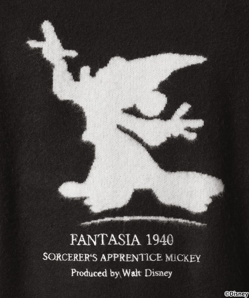 Disney(ディズニー)の「【FANTASIA/ファンタジア】モチーフシルエットニット(ニット/セーター・メンズ・オフホワイト/ブラック/ワインレッド・LARGE/MEDIUM)」の22枚目の写真