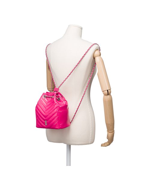 JESTINA(ジェイエスティナ)の「ミニョンミニバックパック PK (JHNCHB3BF791PK010)(バックパック/リュック・レディース・ピンク・FREE)」の9枚目の写真