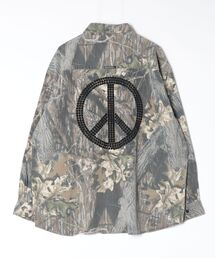 Children of the discordance / STUDS EMBROIDERY REALTREE SHIRT / DISSH-020
