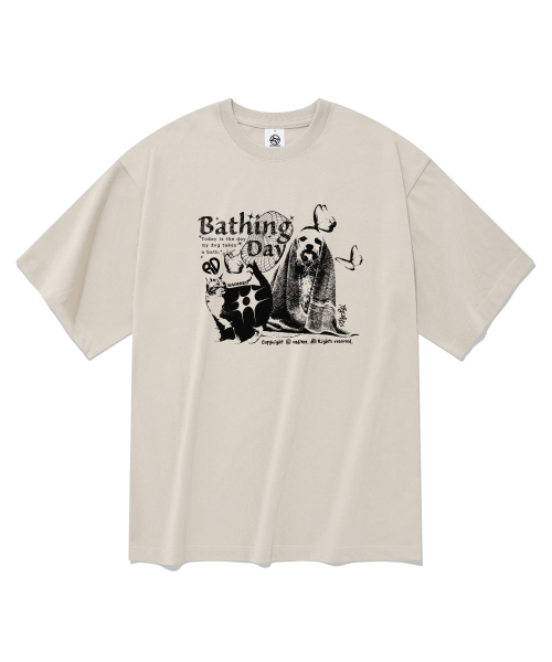RADINEO(ラディネオ)の「ベーシック半袖Tシャツベージュ(Tシャツ/カットソー・メンズ・その他・SMALL/MEDIUM/LARGE/X-LARGE)」の1枚目の写真