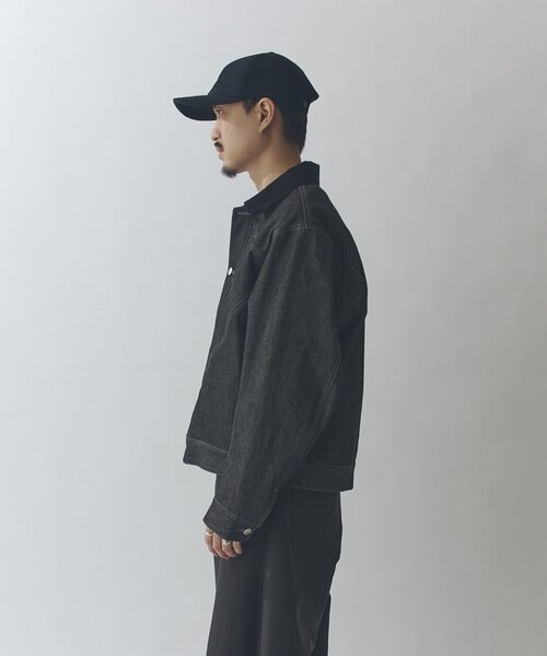 Lui's（ルイス）の「リジットボクシーデニムジャケット（デニムジャケット・メンズ・インディゴブルー/ブラック・S/M）」の18枚目の写真