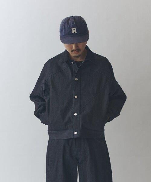 Lui's（ルイス）の「リジットボクシーデニムジャケット（デニムジャケット・メンズ・インディゴブルー/ブラック・S/M）」の22枚目の写真