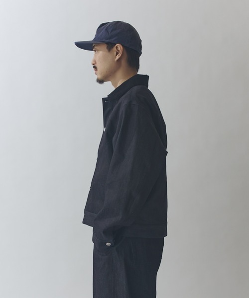 Lui's（ルイス）の「リジットボクシーデニムジャケット（デニムジャケット・メンズ・インディゴブルー/ブラック・S/M）」の9枚目の写真