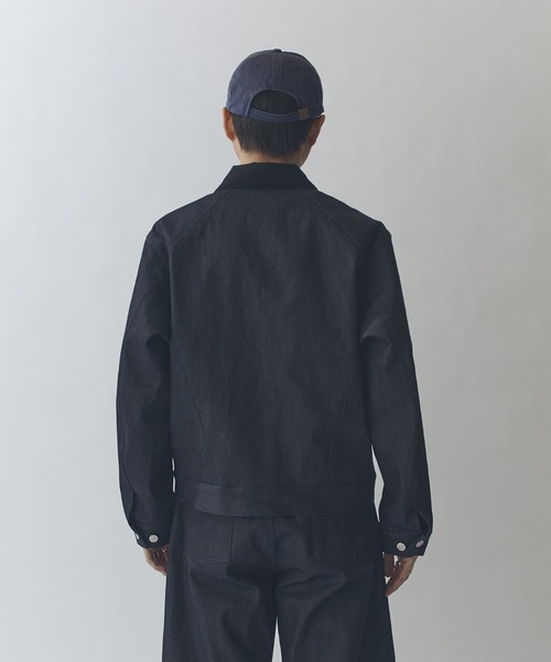 Lui's（ルイス）の「リジットボクシーデニムジャケット（デニムジャケット・メンズ・インディゴブルー/ブラック・S/M）」の10枚目の写真