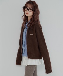 jumelle | ジップニットカーディガン(カーディガン/ボレロ)