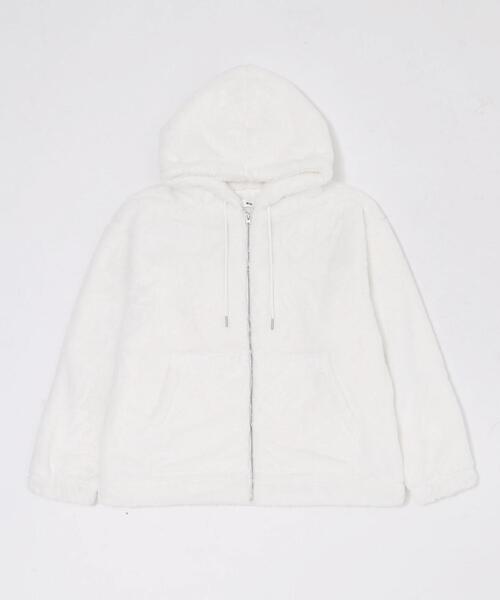WEGO(ウィゴー)の「WEGO/エコファーグラフィックブルゾン(ブルゾン・メンズ・ブラック/ホワイト・MEDIUM/LARGE)」の13枚目の写真