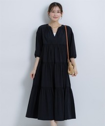 Petitjo（プッチージョ）の「小さいサイズ　ティアードワンピース　低身長さん・小柄女性（ワンピース）」