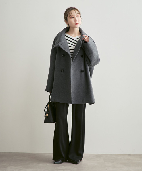 セール】《追加・WEB限定カラー》スタンドカラーオーバーコート