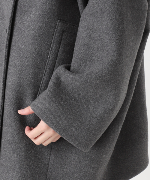 追加・WEB限定カラー》スタンドカラーオーバーコート（その他アウター