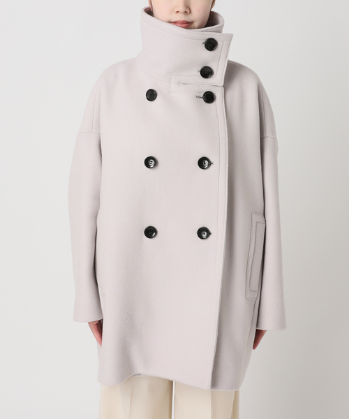 追加・WEB限定カラー》スタンドカラーオーバーコート（その他アウター