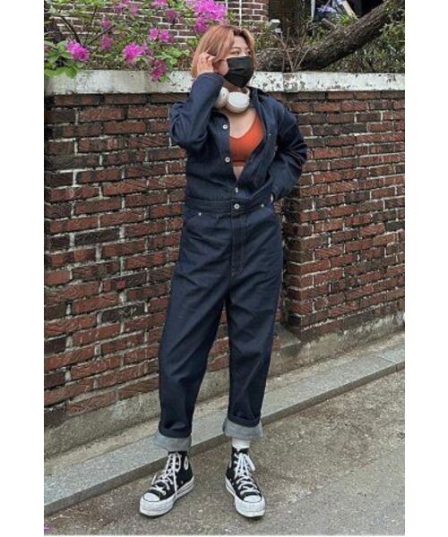 SAINTCREW(セントクルー)の「シティボーイボタンジャンプスーツ CBB-507 デニムインディゴ(つなぎ/オールインワン・メンズ・その他・MEDIUM/LARGE/X-LARGE)」の9枚目の写真