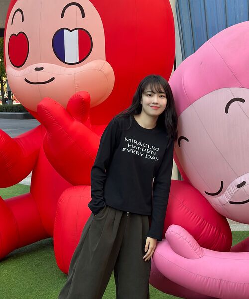 MIHEV(ミヘブ)の「スローガンロングスリーブブラック(Tシャツ/カットソー・レディース・その他・MEDIUM/LARGE)」の12枚目の写真