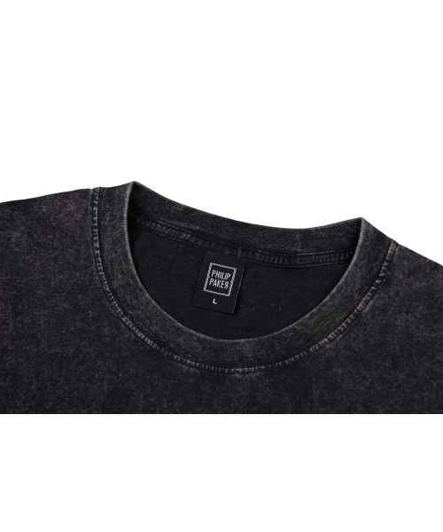 PHILIPPAKER(フィリップペイカー)の「ビエムシー ソリッド オーバーサイズ ピグメント ロングスリーブ ブラック(Tシャツ/カットソー・メンズ・その他・MEDIUM/LARGE/X-LARGE)」の13枚目の写真