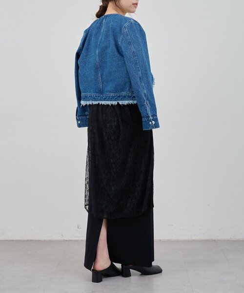 SHENERY（シーナリー）の「総針ニットキャミワンピース（ワンピース・レディース・ブラック/ベージュ・36/38）」の18枚目の写真