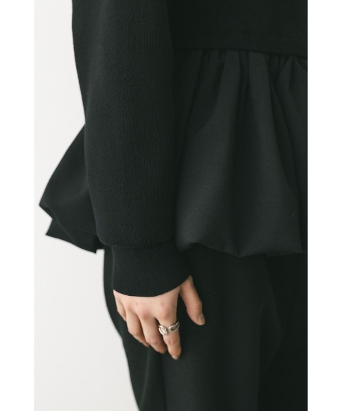 ヘムバルーンニットトップ（ニット/セーター）｜STYLEMIXER（スタイル